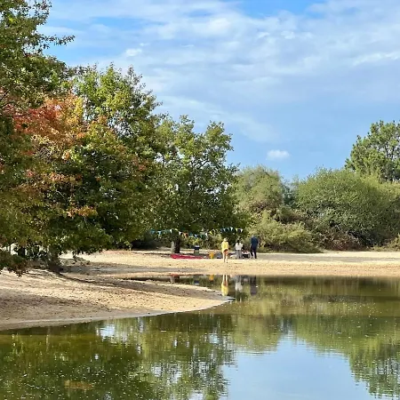 Bassin D'arcachon, Maison Climatisee Au Calme, Proche Lanton